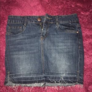 Jean skirt